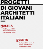 Progetti di giovani architetti italiani